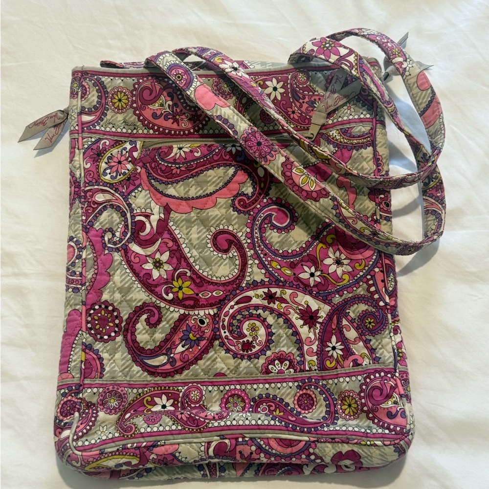 Vera Bradley - Paisley Meets Plaid - Laptop Bag - Picture 3 of 8